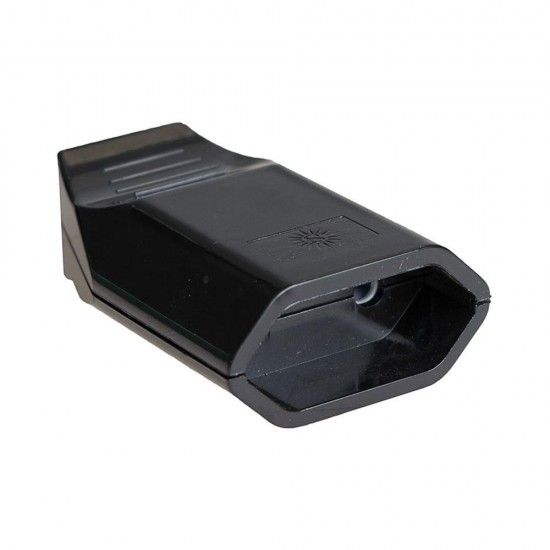 Tomada aérea com saia 10a 250v preta 7627n refª 42018 SOLERA Tomada aérea com saia 10a 250v preta 7627n refª 42018 SOLERA