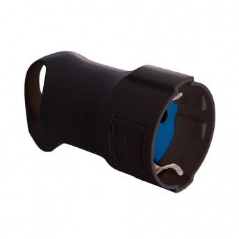 Tomada schuko 4,8mm 16a 250v t/tl preta. com anel para facilitar a extração. 5019an refª 42015 SOLER Tomada schuko 4,8mm 16a 250v t/tl preta. com anel para facilitar a extração. 5019an refª 42015 SOLER