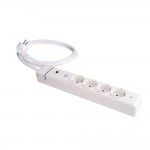 Extensão com 4 tomadas 2p+t 16a 250v máx.3680w 850°c gwt 41ilso refª 41124 SOLERA Extensão com 4 tomadas 2p+t 16a 250v máx.3680w 850°c gwt 41ilso refª 41124 SOLERA