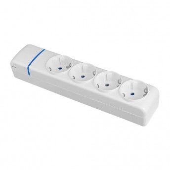 Extens�o com 4 tomadas 2p+t, 16a 250v 8004p ref� 41109 SOLERA