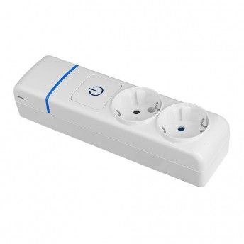 Extens�o com 2 tomadas 2p+t, 16a 250v com interruptor luminoso. 8002pil ref� 41108 SOLERA