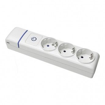 Tomada tripla de superfície t/tl 10/16a com interruptor luminoso 8003pil refª 41048 SOLERA Tomada tripla de superfície t/tl 10/16a com interruptor luminoso 8003pil refª 41048 SOLERA