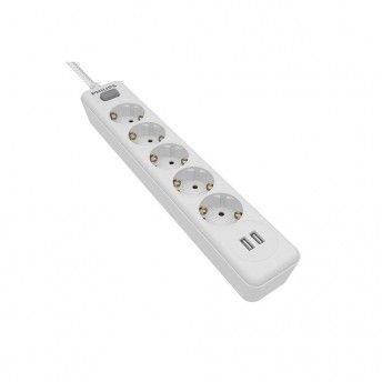Armadura 5 tomadas + 2 entradas usb de 2,4a spn3052wa/10 ref� 41023 PHILIPS