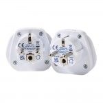 Conjunto de 2 adaptadores de entrada múltipla de todo o mundo para tomada europeia, tb-902, refª 409 Conjunto de 2 adaptadores de entrada múltipla de todo o mundo para tomada europeia, tb-902, refª 409
