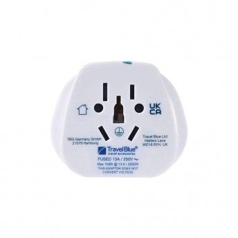 Adaptador de entrada mltipla de todo o mundo para ficha de sada do reino unido, tb-904, ref 40914