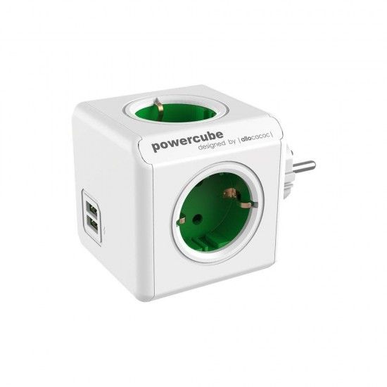 Powercube original + usb 4 tomadas + 2 usb 1202 refª 40201 POWERCUBE Powercube original + usb 4 tomadas + 2 usb 1202 refª 40201 POWERCUBE