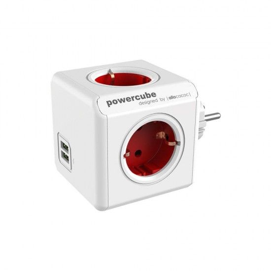 Powercube original + usb 4 tomadas + 2 usb 1202 refª 40201 POWERCUBE Powercube original + usb 4 tomadas + 2 usb 1202 refª 40201 POWERCUBE