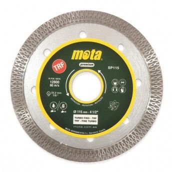Disco diamante turbo fino trf 115mm 4-1,2" sp115 mota ref 39297 MOTA HERRAMIENTAS