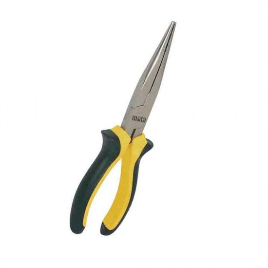 Alicate meia cana com corte 6 1/4" 160mm q308 (alicate de pontas) mota refª 39259 MOTA HERRAMIENTAS Alicate meia cana com corte 6 1/4" 160mm q308 (alicate de pontas) mota refª 39259 MOTA HERRAMIENTAS