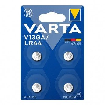 Pilha lr44 - v13ga (blster 4 pilhas) ref 38977 VARTA