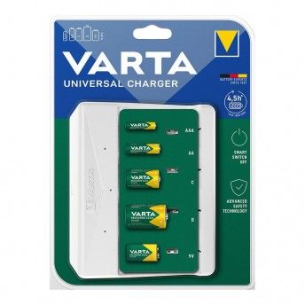 Carregador universal para pilhas 57658 ref 38202 VARTA