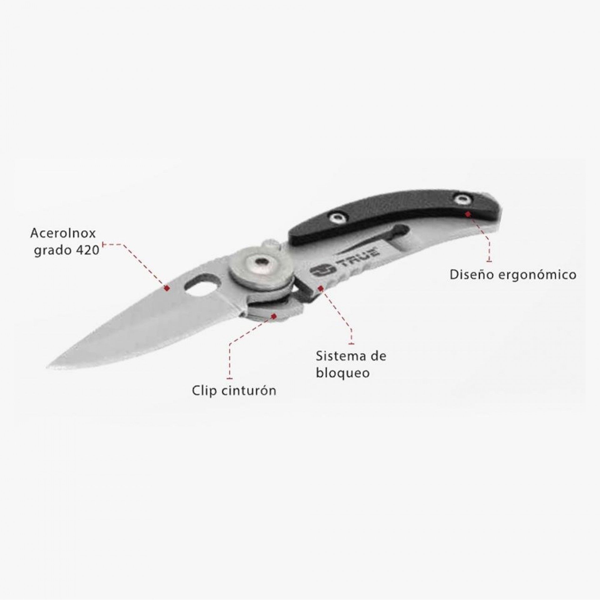 Skeletonknife design minimalista navalha pequena tu571k refª 37503 TRUE
