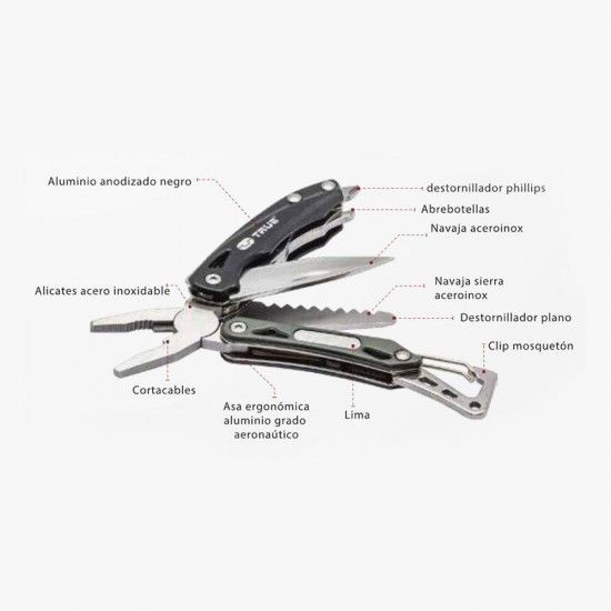 Seven multiferramenta 9 em 1 tu180k ref� 37501 TRUE