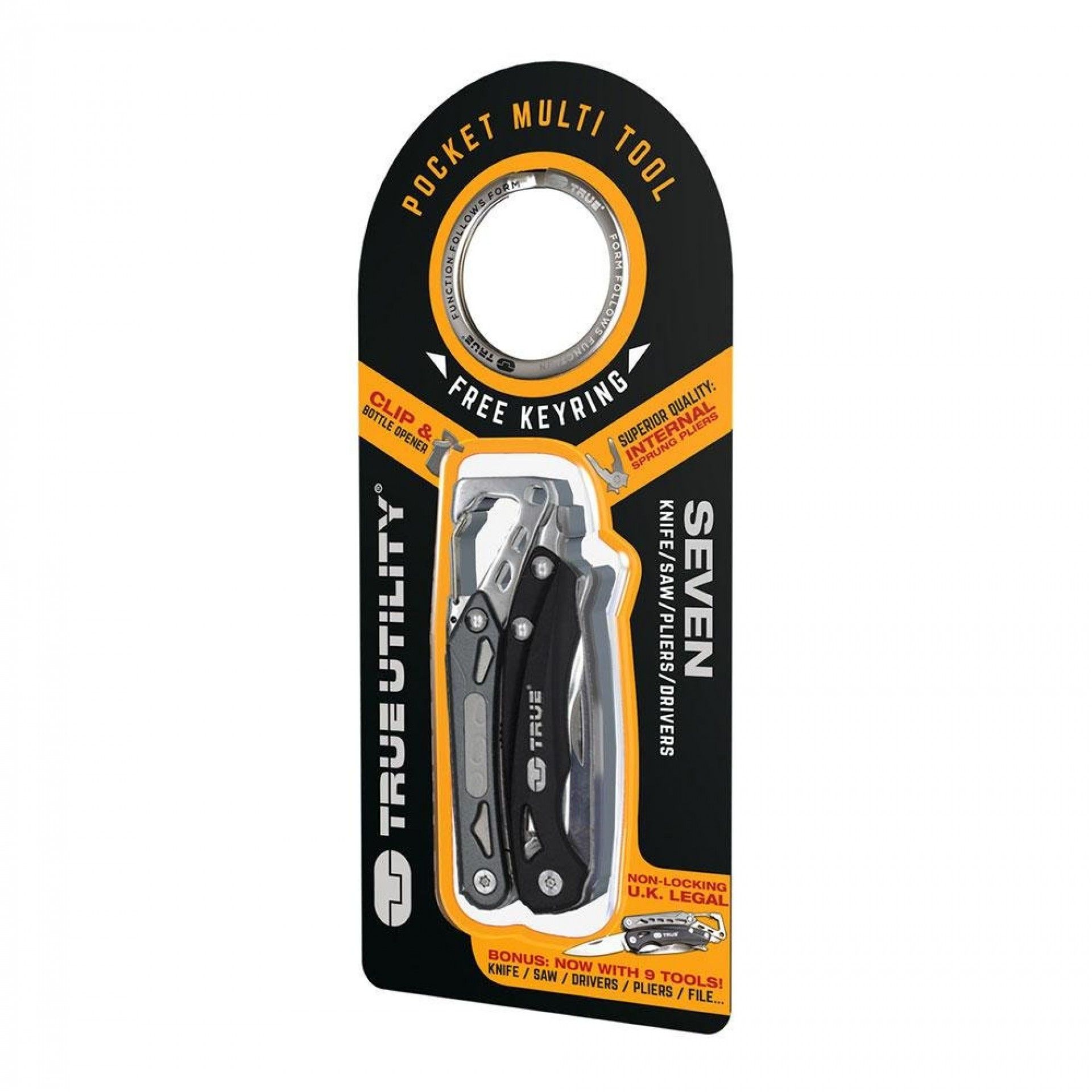 Seven multiferramenta 9 em 1 tu180k refª 37501 TRUE