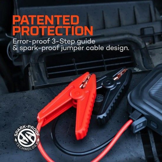 Arrancador 800amps+powerbank 8100 mah assist 800 jump starter. ref 36826 NEBO