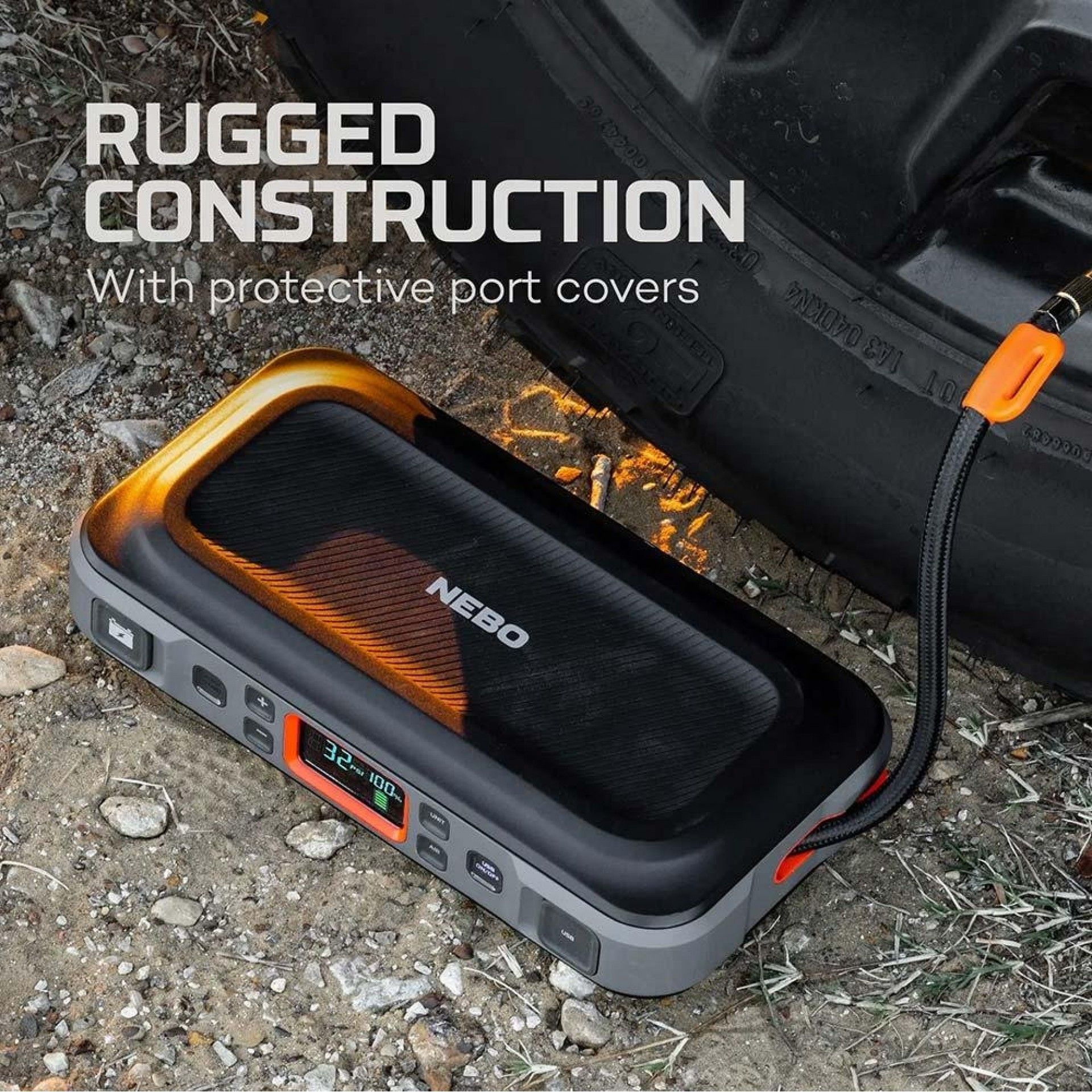 Arrancador de ar + compressor de ar auxiliar arrancador de ar. refª 36824 NEBO