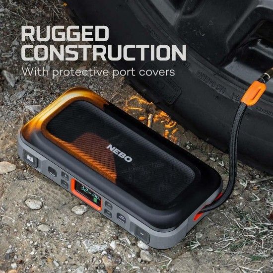 Arrancador de ar + compressor de ar auxiliar arrancador de ar. ref 36824 NEBO