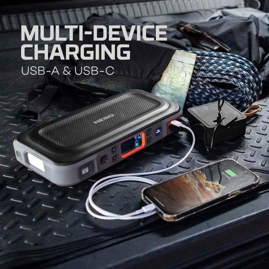 Arrancador de ar + compressor de ar auxiliar arrancador de ar. ref 36824 NEBO