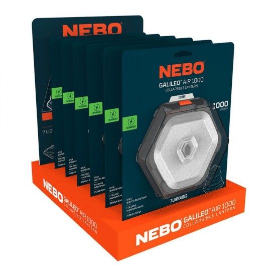 Candeeiro galileo air 1000. dobr�vel recarreg�vel ref� 36808 NEBO