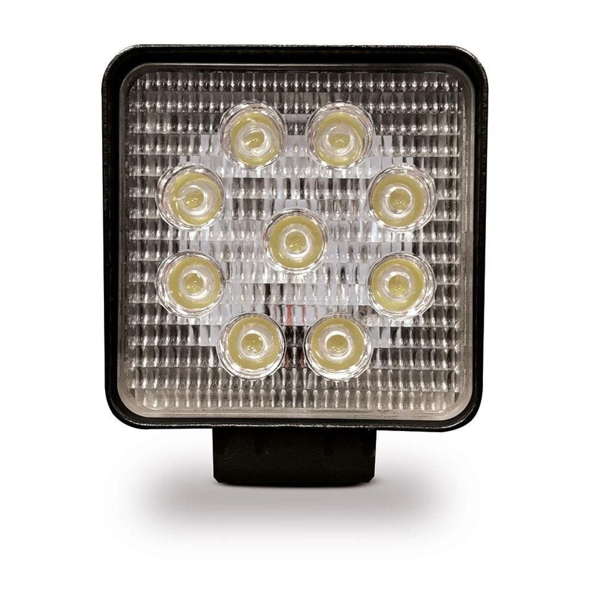 Luz de trabalho 9 led 2150lm 10-80v 27w quadrado 60° refª 36516 GOODYEAR