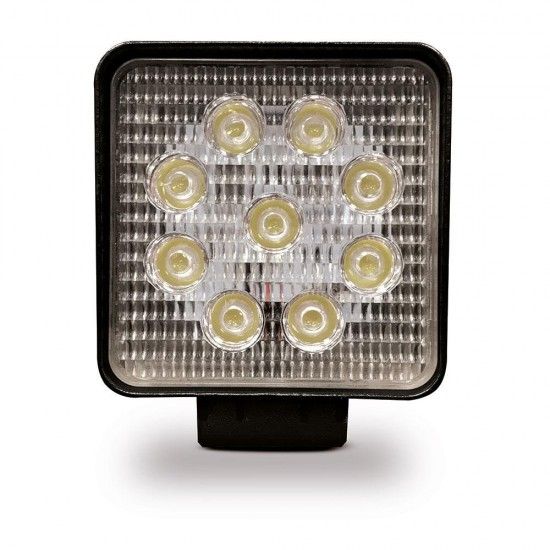 Luz de trabalho 9 led 2150lm 10-80v 27w quadrado 60° refª 36516 GOODYEAR Luz de trabalho 9 led 2150lm 10-80v 27w quadrado 60° refª 36516 GOODYEAR
