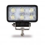 Luz de trabalho retângular 6 leds 18w 10-30v 1200lm refª 36515 GOODYEAR Luz de trabalho retângular 6 leds 18w 10-30v 1200lm refª 36515 GOODYEAR