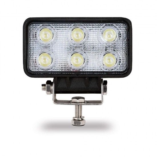 Luz de trabalho retângular 6 leds 18w 10-30v 1200lm refª 36515 GOODYEAR Luz de trabalho retângular 6 leds 18w 10-30v 1200lm refª 36515 GOODYEAR