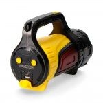 Lanterna multifun��es de longo alcance. port�til. luz principal 10w + luz lateral 3w e power bank 35