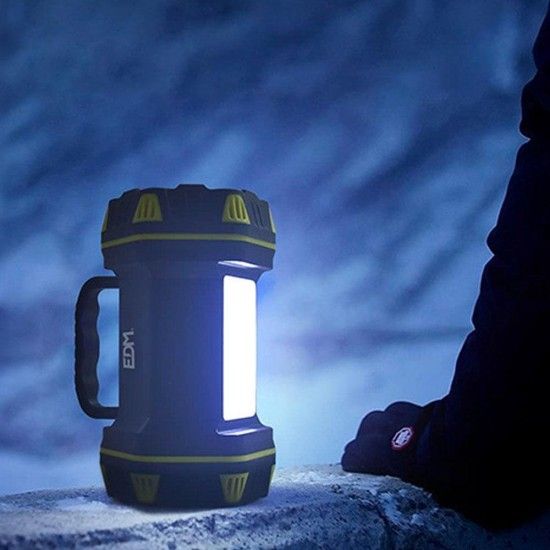 Lanterna de mão com led frontal 400lm + lateral 200lm refª 36144 EDM Lanterna de mão com led frontal 400lm + lateral 200lm refª 36144 EDM