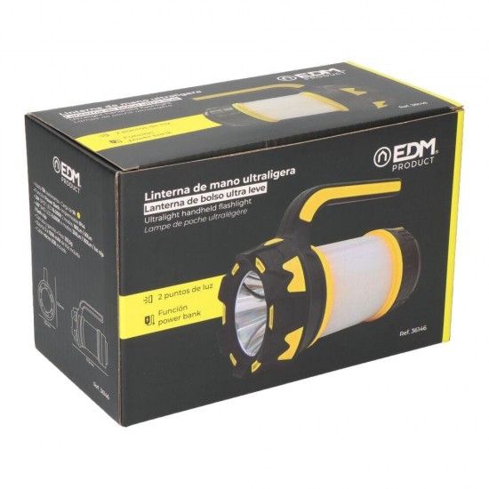 Lanterna de mo com led 350lm ref 36146 EDM