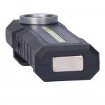 Lanterna led cob redonda 200lm + cob frontal 200lm + spot superior 50lm ref 36128 EDM