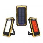 Lanterna led solar recarregvel com gancho e man cob 10w 750lm ref 36126 EDM