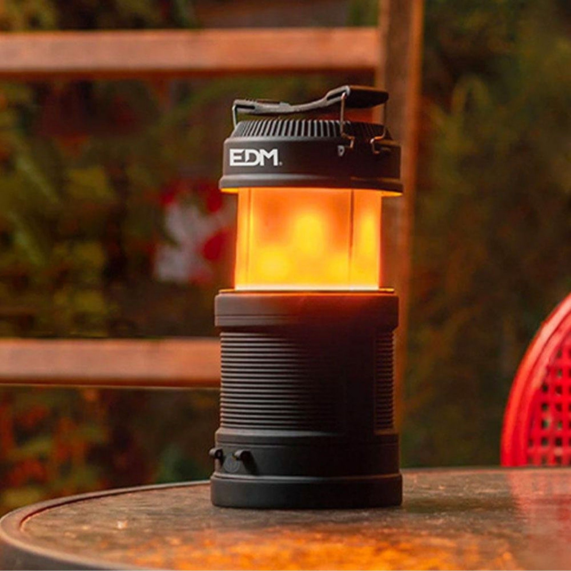 Lanterna a pilhas 3w + 5w 300lm 6000k - 7500k refª 36124 EDM