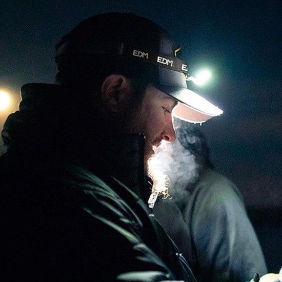 Lanterna de cabeça de alumínio recarregável 7w 500lm 2 leds 235mah refª 36122 EDM Lanterna de cabeça de alumínio recarregável 7w 500lm 2 leds 235mah refª 36122 EDM