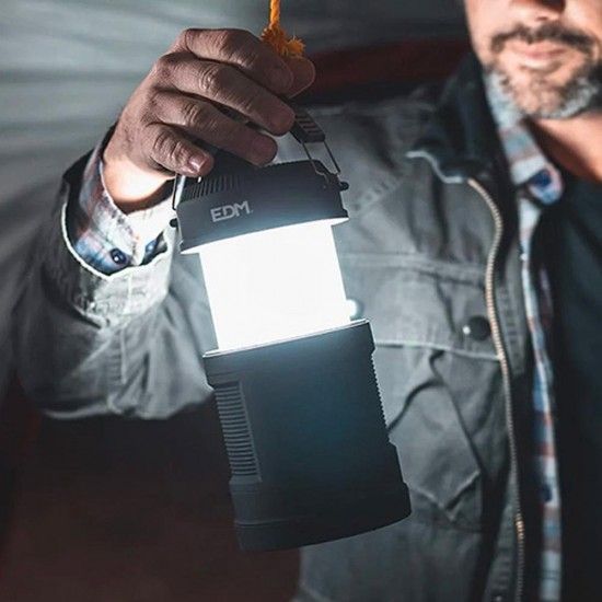 Lanterna a pilhas 3w + 5w 300lm 6000k - 7500k refª 36124 EDM Lanterna a pilhas 3w + 5w 300lm 6000k - 7500k refª 36124 EDM