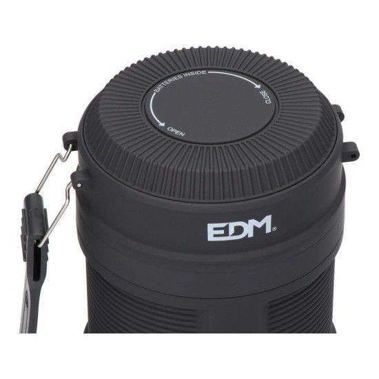 Lanterna a pilhas 3w + 5w 300lm 6000k - 7500k refª 36124 EDM Lanterna a pilhas 3w + 5w 300lm 6000k - 7500k refª 36124 EDM