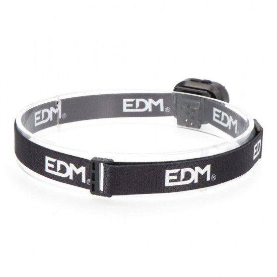 Lanterna de cabeça de alumínio recarregável 7w 500lm 2 leds 235mah refª 36122 EDM Lanterna de cabeça de alumínio recarregável 7w 500lm 2 leds 235mah refª 36122 EDM