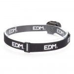 Lanterna de cabeça de alumínio recarregável 7w 500lm 2 leds 235mah refª 36122 EDM Lanterna de cabeça de alumínio recarregável 7w 500lm 2 leds 235mah refª 36122 EDM