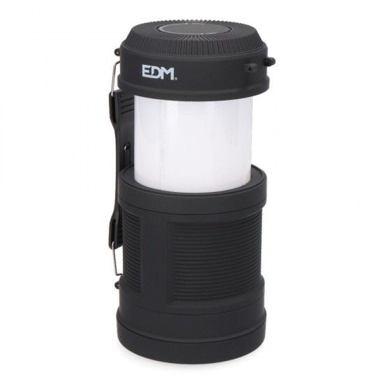 Lanterna a pilhas 3w + 5w 300lm 6000k - 7500k ref 36124 EDM