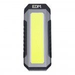 Lanterna recarreg�vel xl 10w 3 leds 1000lm 2x2000mah ref� 36120 EDM