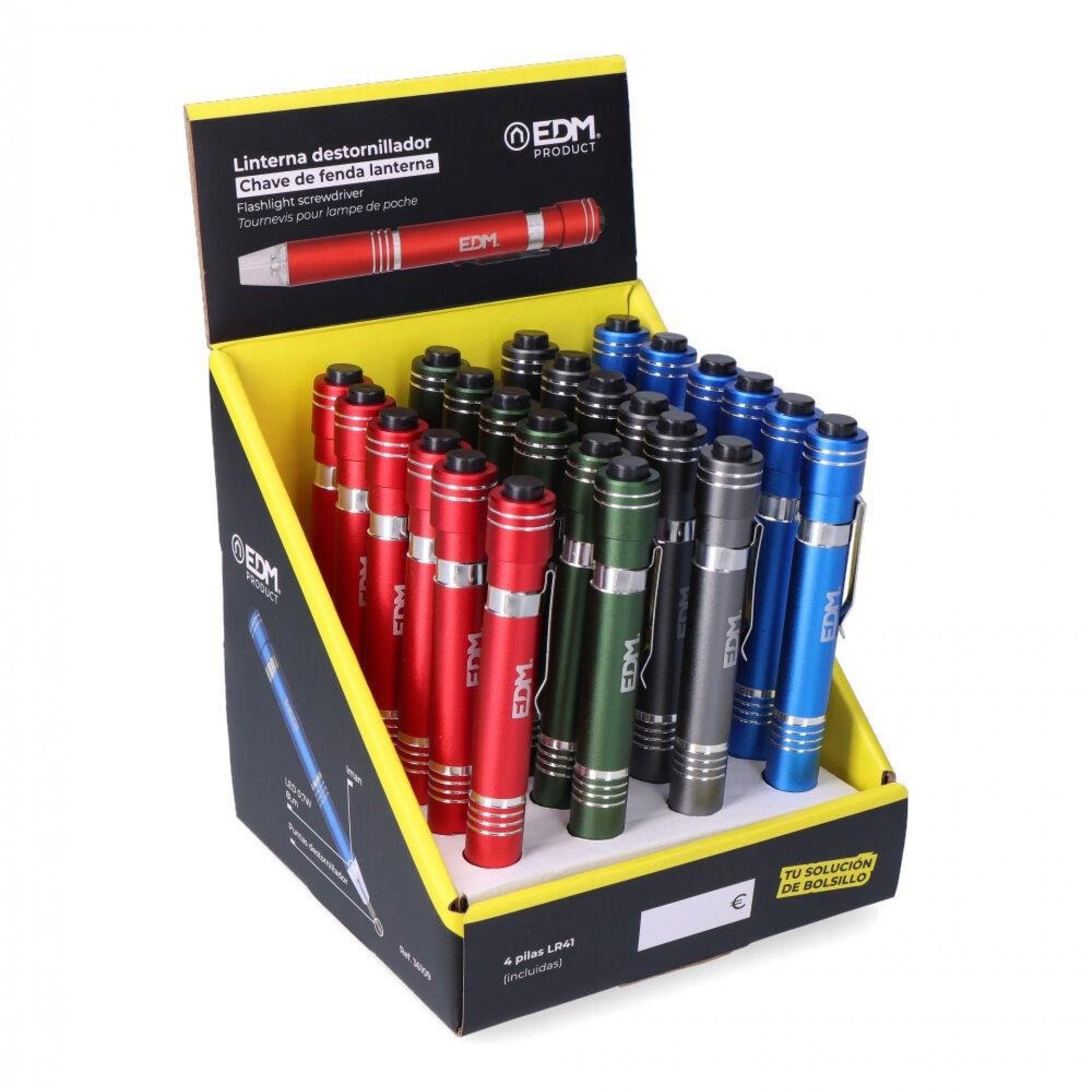 Lanterna led - chave de fendas refª 36109 EDM