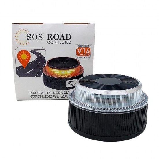 Luz de emergência trânsito v16 conexão internet refª 36041 SOS ROAD CONNECTED Luz de emergência trânsito v16 conexão internet refª 36041 SOS ROAD CONNECTED