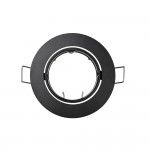 Anel de lâmpada halogênio metálico. oscilante. cor preto. ø8,4cm refª 35906 EDM Anel de lâmpada halogênio metálico. oscilante. cor preto. ø8,4cm refª 35906 EDM