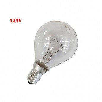 Lmpada incandescente esfrica transparente 60w e14 125v (somente uso industrial) ref 35412 ORMALIG