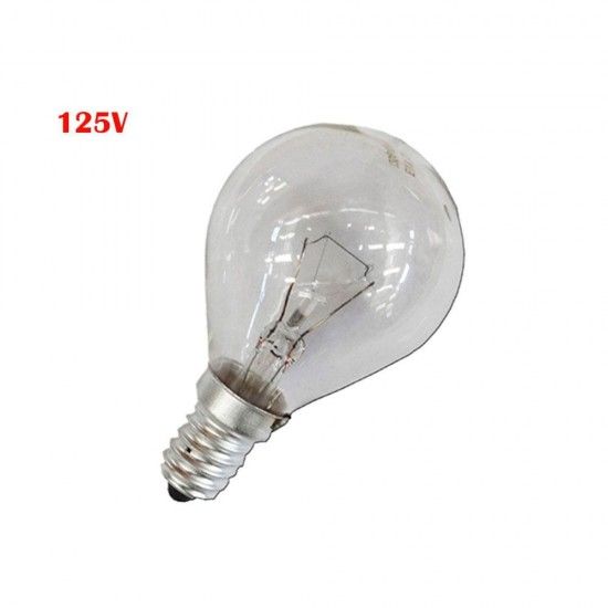 Lmpada incandescente esfrica transparente 60w e14 125v (somente uso industrial) ref 35412 ORMALIG