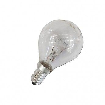 Lmpada incandescente esfrica transparente 60w e14 (somente uso industrial) ref 35127 PATRON