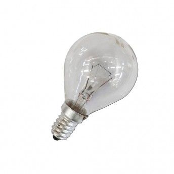 Lmpada incandescente esfrica transparente 40w e14 (somente uso industrial) ref. 35126 PATRON