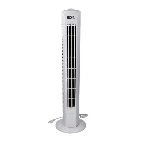 Ventoinha de torre. coer branco potncia: 45w 21x78cm ref 33952 EDM