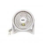 Ventoinha 2 em 1 (piso e parede) cor branco. potência: 50w lâminas: ø18cm 26,5x15,5x27,7cm refª 3395 Ventoinha 2 em 1 (piso e parede) cor branco. potência: 50w lâminas: ø18cm 26,5x15,5x27,7cm refª 3395