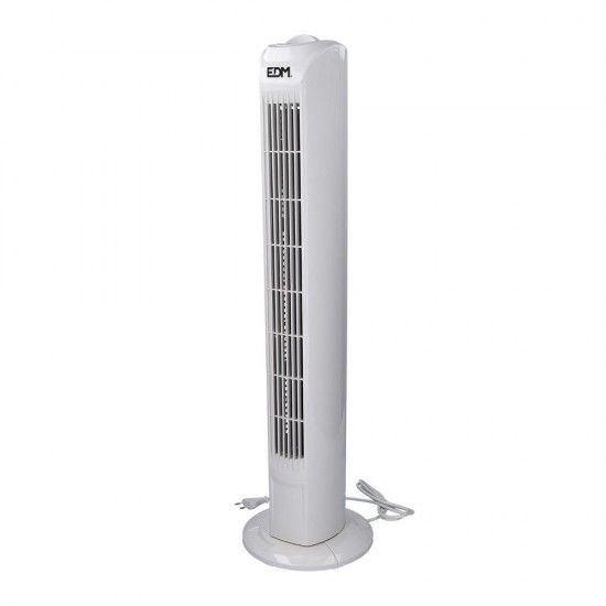Ventoinha de torre. coer branco pot�ncia: 45w 21x78cm ref� 33952 EDM
